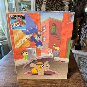 Vintage 1987 Pound Puppies Golden Tonka 200 Piece Jigsaw Puzzle